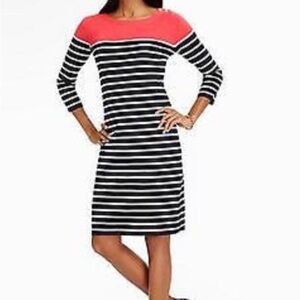 Talbots Cotton Sweater Dress Striped for Fall/Winter